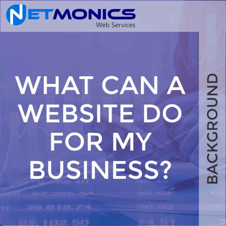 What Can a Website Do For My Business?
